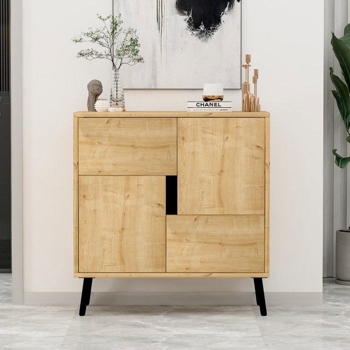 Hanah Home Darien - Roble Zafiro, Madera Negra